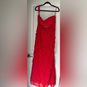 It’s my party  long red dress. New never worn, no tags size 12US